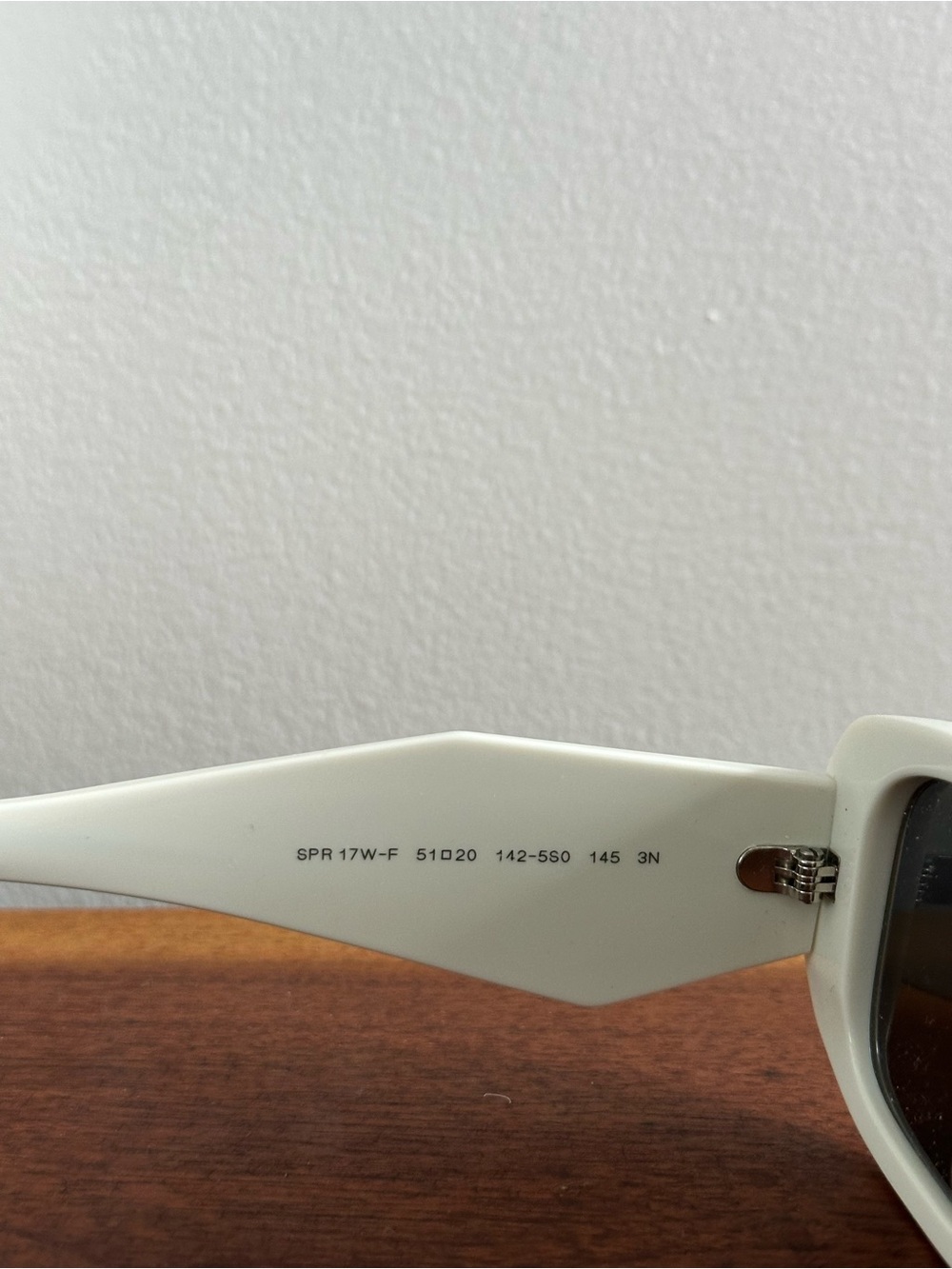 Prada Scultero White Sunglassses - Picture 4 of 4